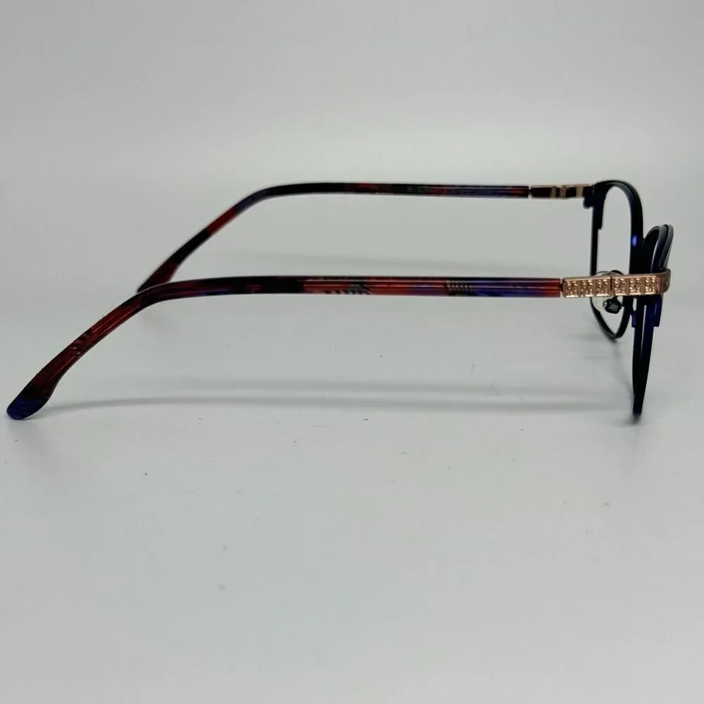 BCBGMAXAZRIA Annalise Eggplant‎ Eyeglasses Frame 52-17-135mm B39mm H13557
